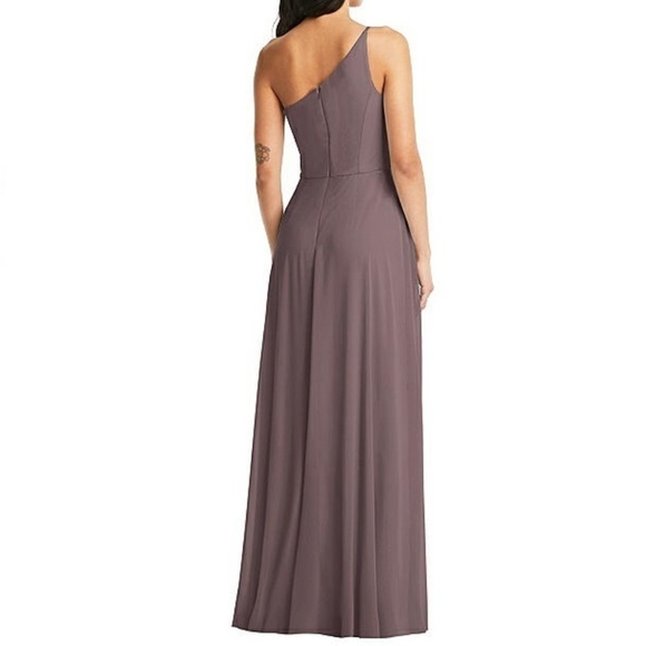 Bella Bridesmaids One Shoulder Chiffon Maxi - Picture 2 of 13